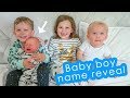 BABY NAME REVEAL!