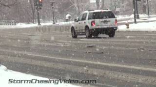 12/1/2011 Denver, CO Snow and Cold weather footage.