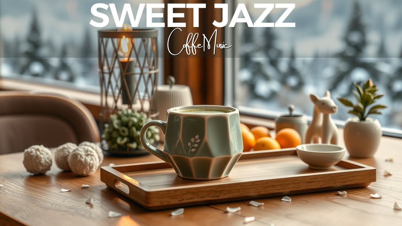 Soothing Spring Jazz Cafe ☕ Warm Coffee Piano & Bossa Nova Instrumental for Relaxing Focus