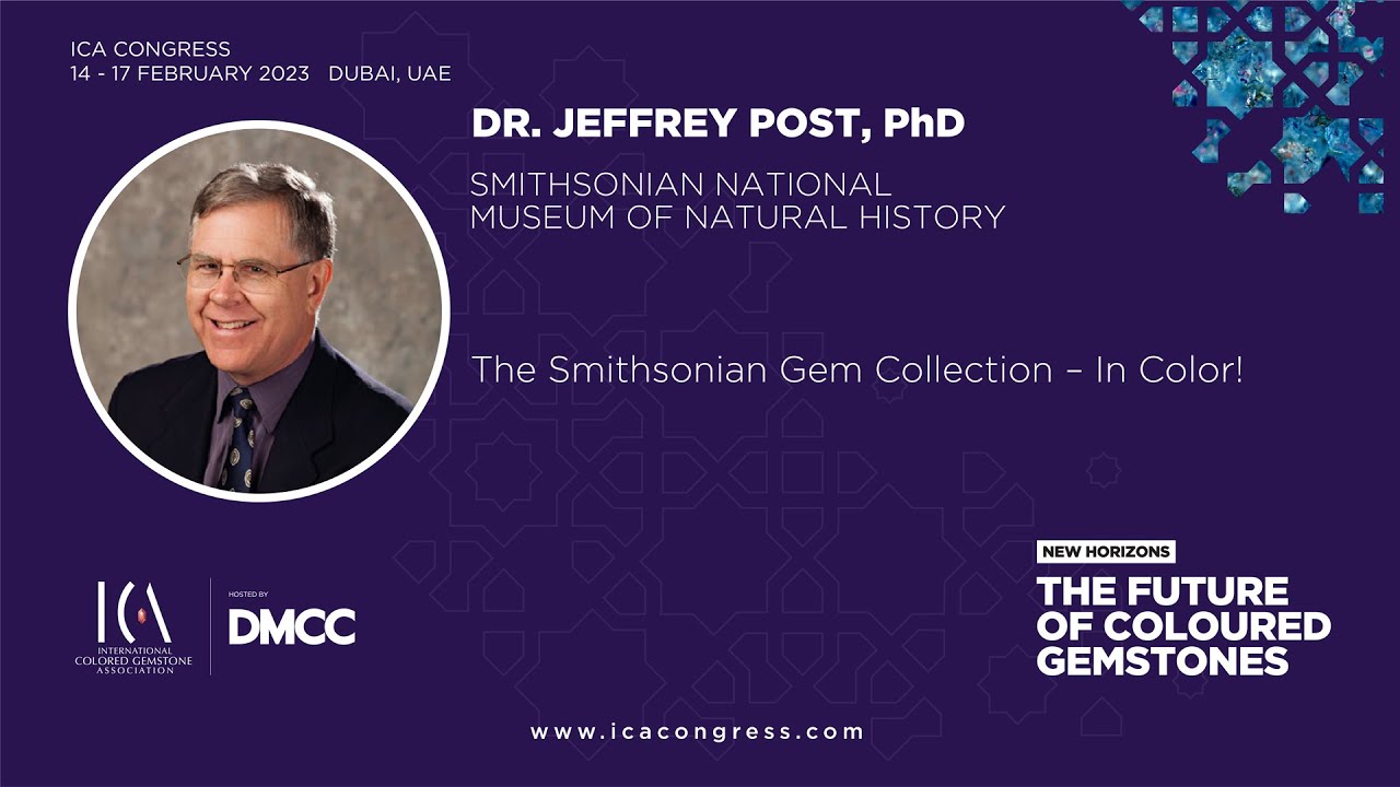ICA Congress 2023 - The Smithsonian Gem Collection – In Color!
