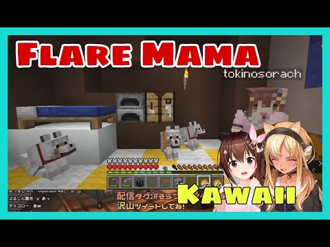 Shiranui Flare Can't Get Over Tokino Sora Cluelessness | Minecraft [Hololive/Eng Sub]