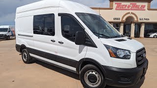 2020 Ford Transit 250 HIGH ROOF Cargo Van For Sale  Side Cargo Window Opens!!!