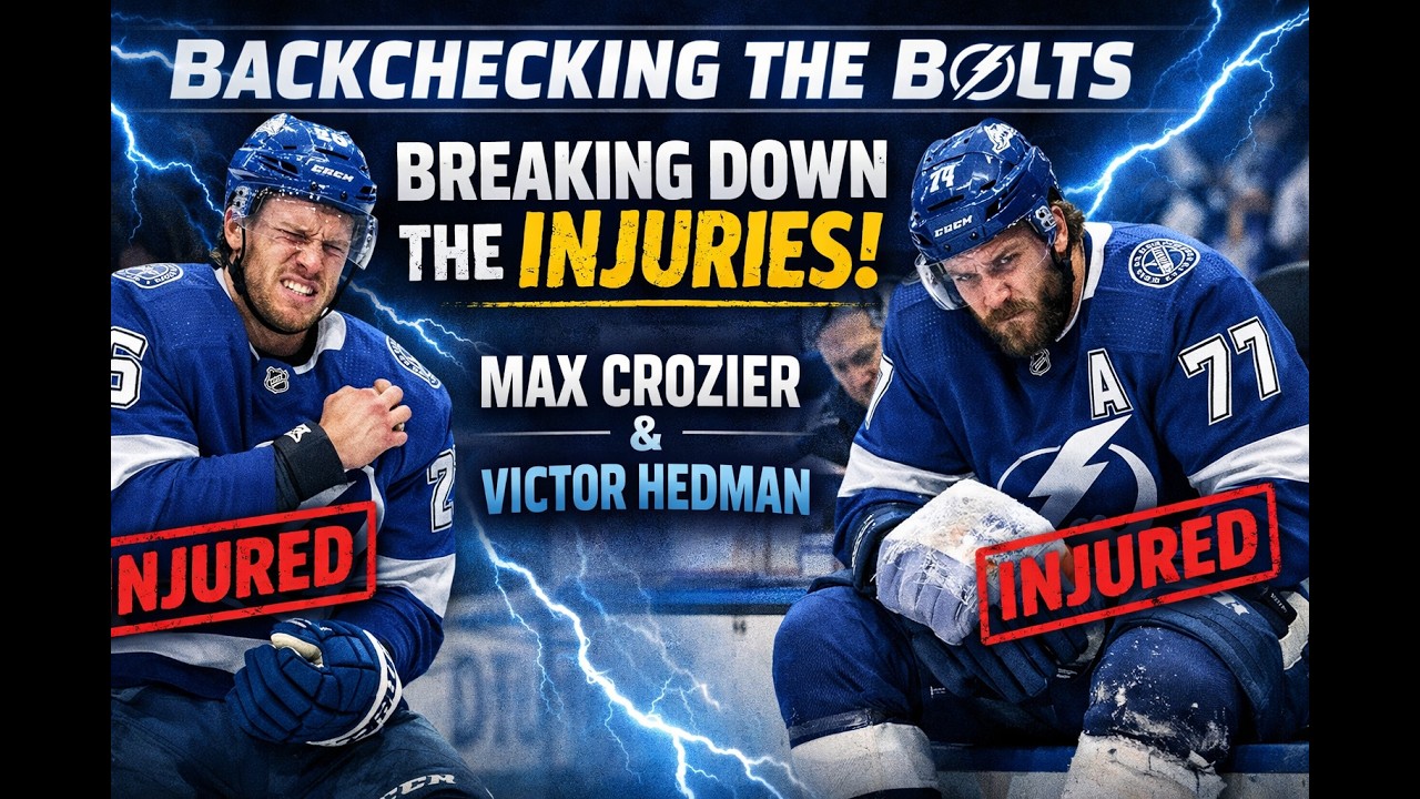 Backchecking the Bolts 2-19-26 - Crozier & Hedman Injuries, Best/Worst Trades 92-2008, Dallas Travel