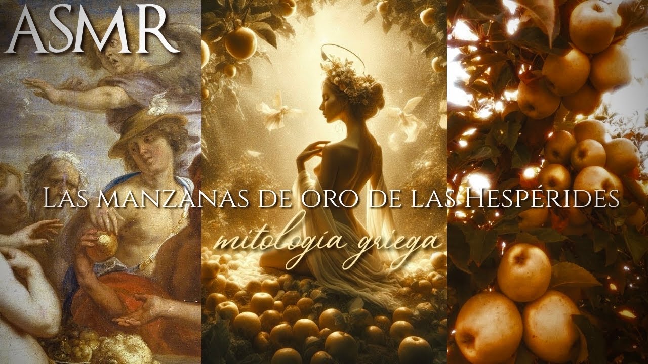 ASMR ✦ Las manzanas de oro de las Hespérides 🍏🏛️ Mitología griega | historia relajante