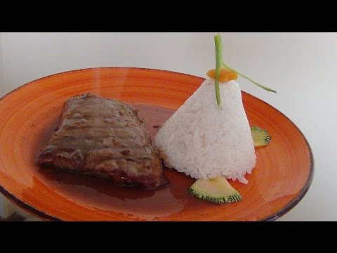 Receta de lomo en salsa de vino - como preparar lomo al ...