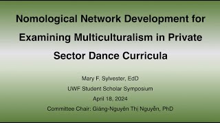 Nomological Network Development for Examining Multiculturalism in Private Sector Dance Curricula