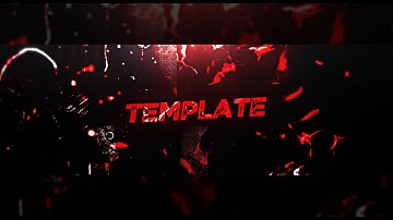 Free Twitter Header Template PSD 2018 (Dark Themed)