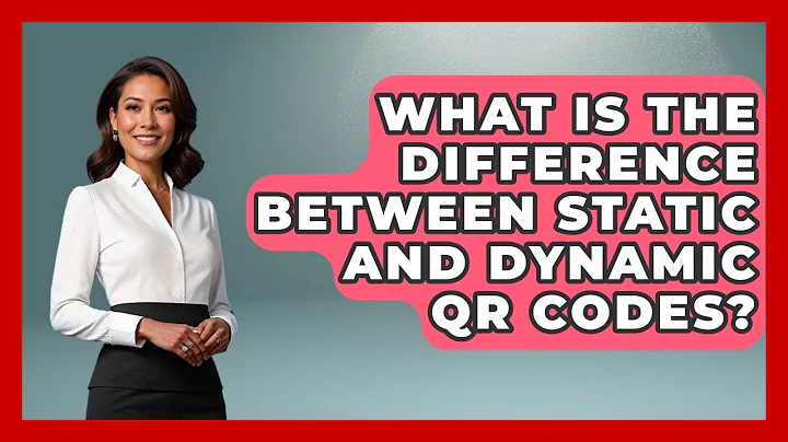 What Is The Difference Between Static And Dynamic QR Codes? - Graphic Design Nerd