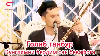 Ғолиб Танбур кўнглимни бердим сан бевафога жонли ижро