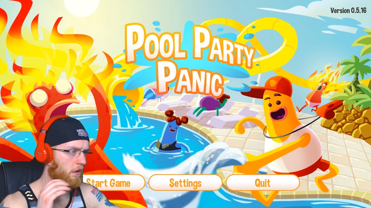 DON'T LET THEM BURN!! | Let's Play Pool Party Panic (Gameplay)