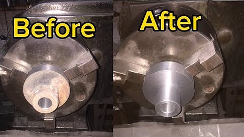 How to make wheel bracket part of lathe machine Techical machine #machinelearning #technology