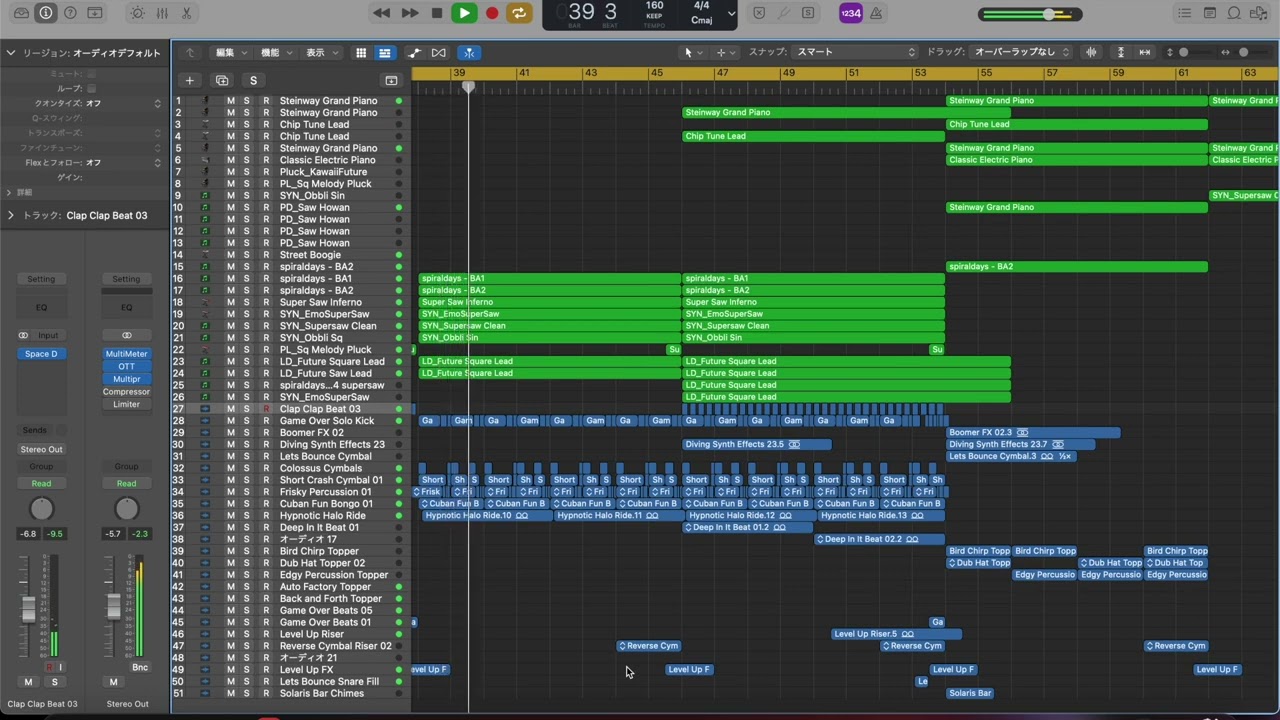 Jersey club × Future bass_20230506 【Logic Pro X】