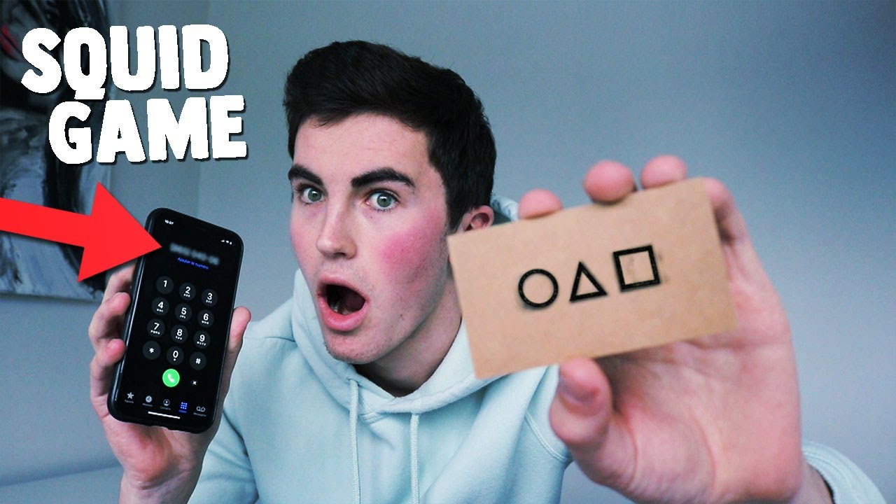J'ai appelé le numéro du Squid Game (dangereux!)