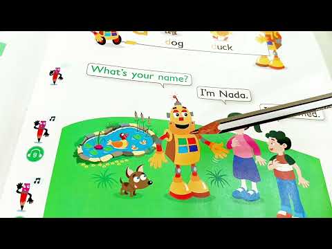 درس الانكليزي للصف الاول إبتدائي يونت 1 الدرس 4 تعلم حرف D صفحه 11 Iraq Fyp العراق𝓐