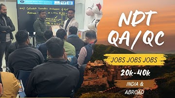 Join NDT Level II Course | 100% Job | NDT Level II Certification | Join World Wide NDT Institute Now