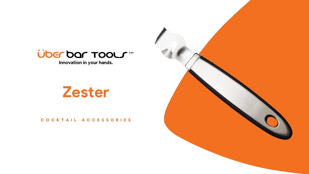 Citrus Zester  Lemon Zester Lime Zester Citrus Peeler Cocktail Zester -  Buy at Drinkstuff