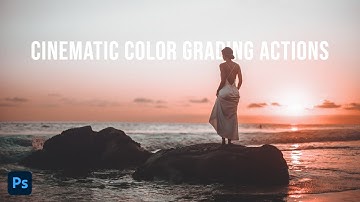 TOP CINEMATIC COLOR GRADING PHOTOSHOP ACTIONS PACK FREE !