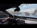 BMW m5 f10 Moscow ride