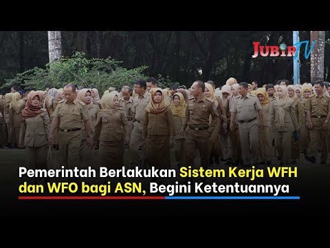 Pemerintah Berlakukan Sistem Kerja WFH dan WFO bagi ASN, Begini Ketentuannya