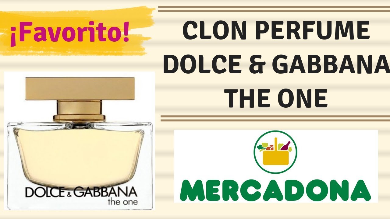Mercadona imitacion dolce gabbana the one