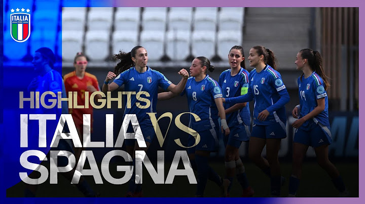 Highlights: Italia-Spagna 2-1 | Women’s Under 17 EURO 2025