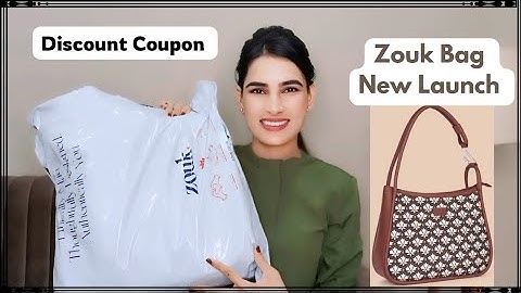 Zouk new launch bag review | Discount Coupon | STYLONIKA