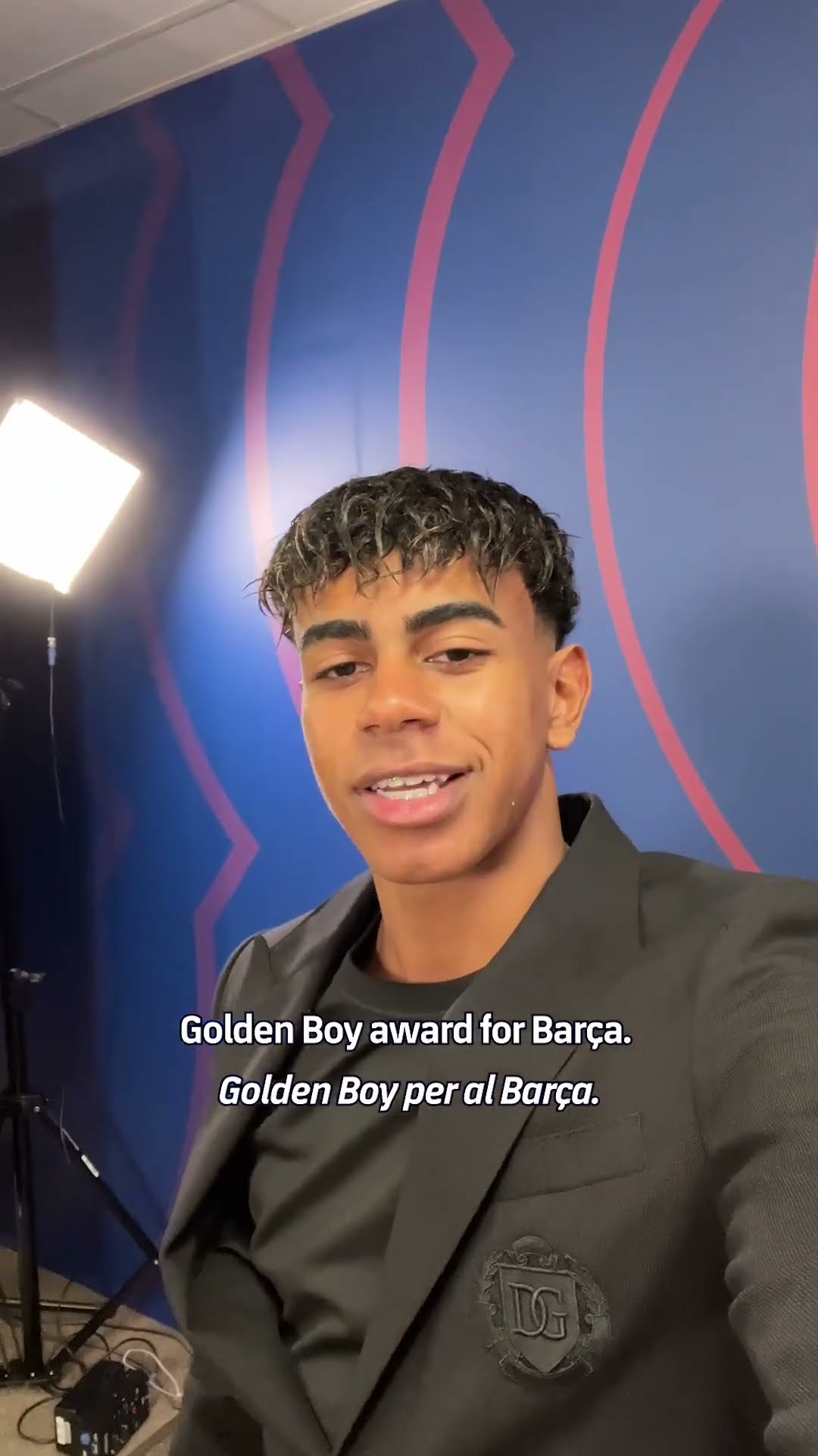 ?️A message from our ?????? ??? ✨ #fcbarcelona #shorts #goldenboy