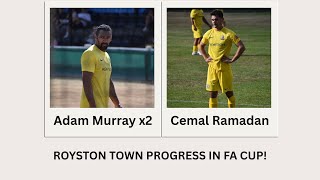 Royston Town Progress in FA Cup!