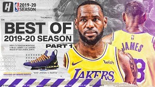 LeBron James BEST Lakers Highlights from 201920 NBA Season! EPIC Beast Mode! (Part 1)