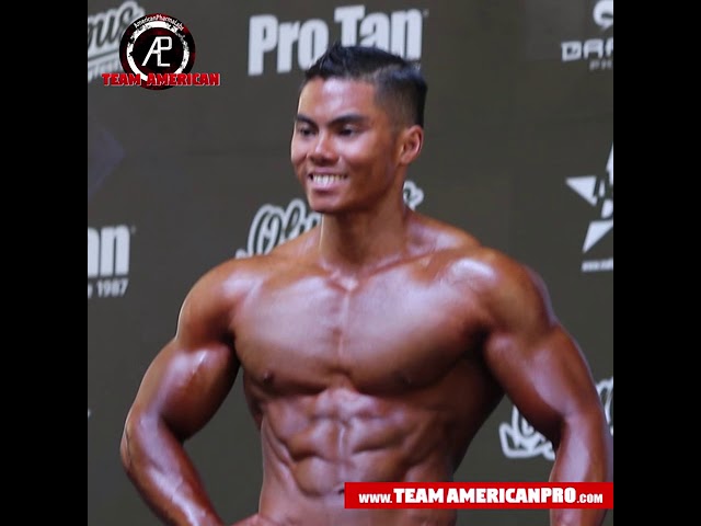 KEVIN CAM - MEN'S PHYSIQUE - TEAM AMERICAN - www.TeamAmericanPro.com