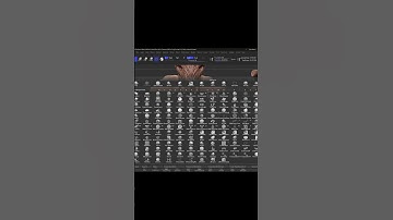 Creature FUR  Sculpt in zbrush|speed sculpt| #3dmodeling #3dprinting #digitalart #3dsculpting