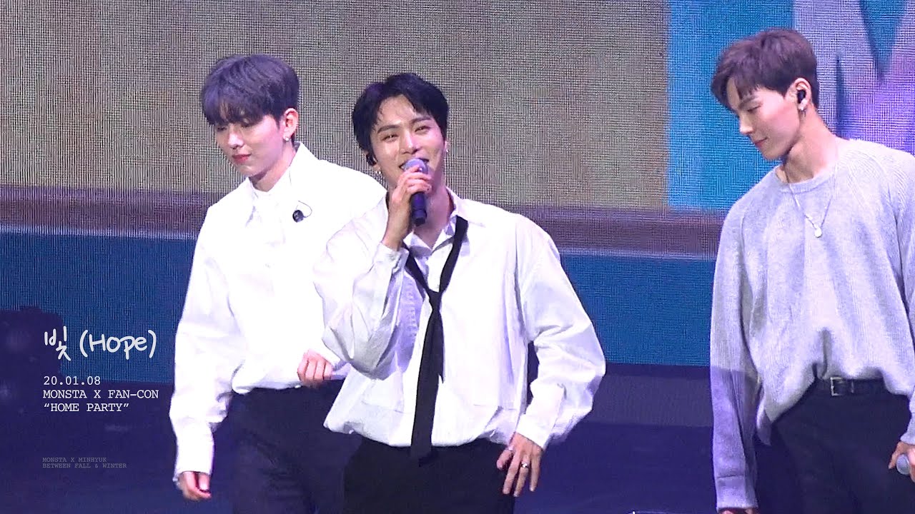 200118 몬스타엑스 민혁 - 빛 (Hope) 팬콘 홈파티 Fan-con Home Party (MONSTA X MINHYUK)