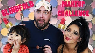 SNOOKI'S BLINDFOLD MAKEUP CHALLENGE WITH SISSY AND JOEY