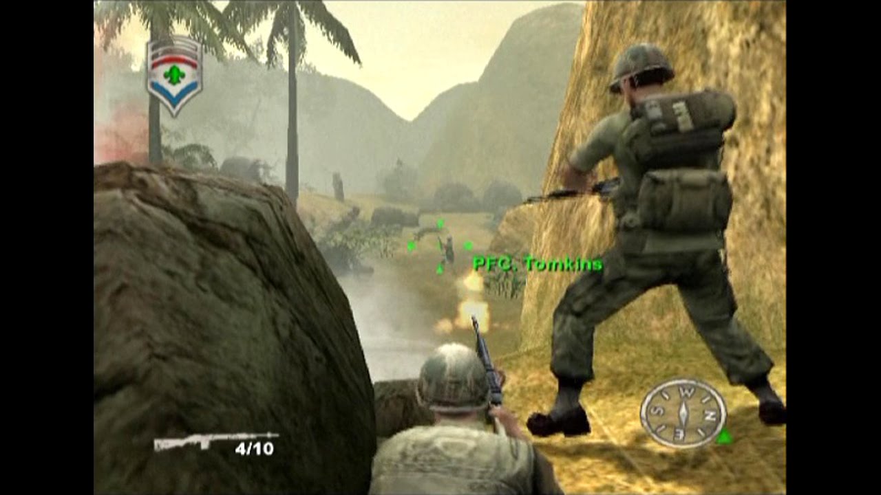 ShellShock: Nam 67  (PS2) Gameplay 