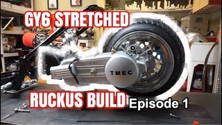 EPISODE 1 Stretched Honda Ruckus build