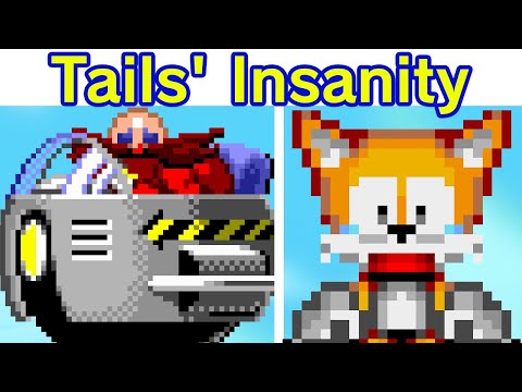Friday Night Funkin' VS Tails' Insanity FULL WEEK | Dr. Eggman (FNF Mod/Hard/Sonic)