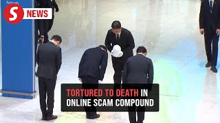 Remains of South Korean student return from Cambodia