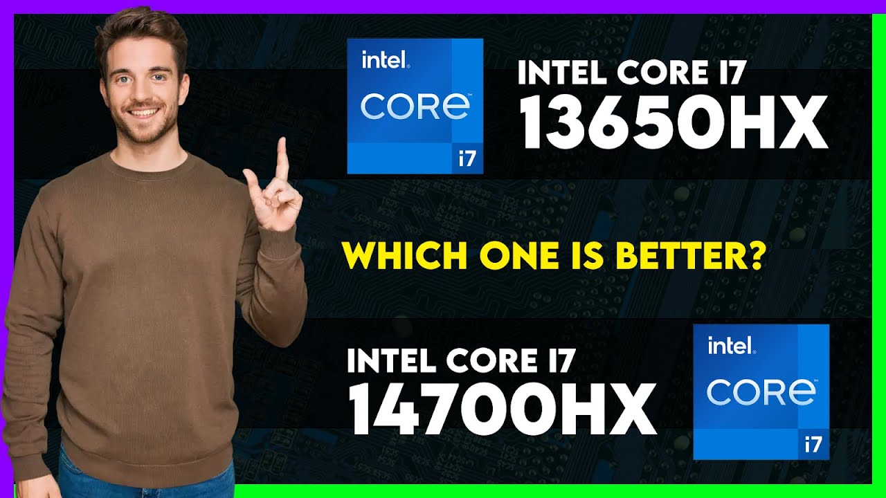 Intel Core i7 13650HX vs Intel Core i7 14700HX Comparison - YouTube