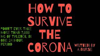 How to Survive the Coronavirus // by a nurse