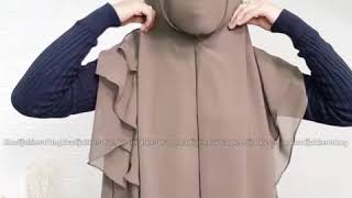 Tutorial Cara Pemakaian Hijab Cadar Di Dalam Hayya Khimar