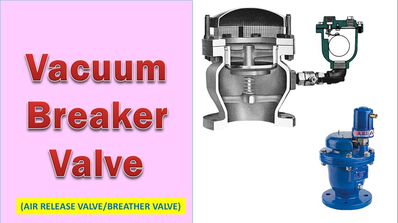 How does a vacuum breaker valve work? | Piping - YouTube