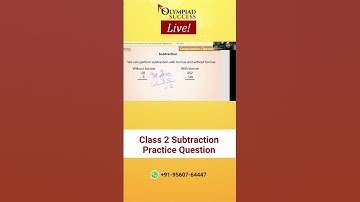 Class 2 Subtraction | Maths Olympiad Practice Question #shorts #shortsyoutube #mathsolympiad #maths
