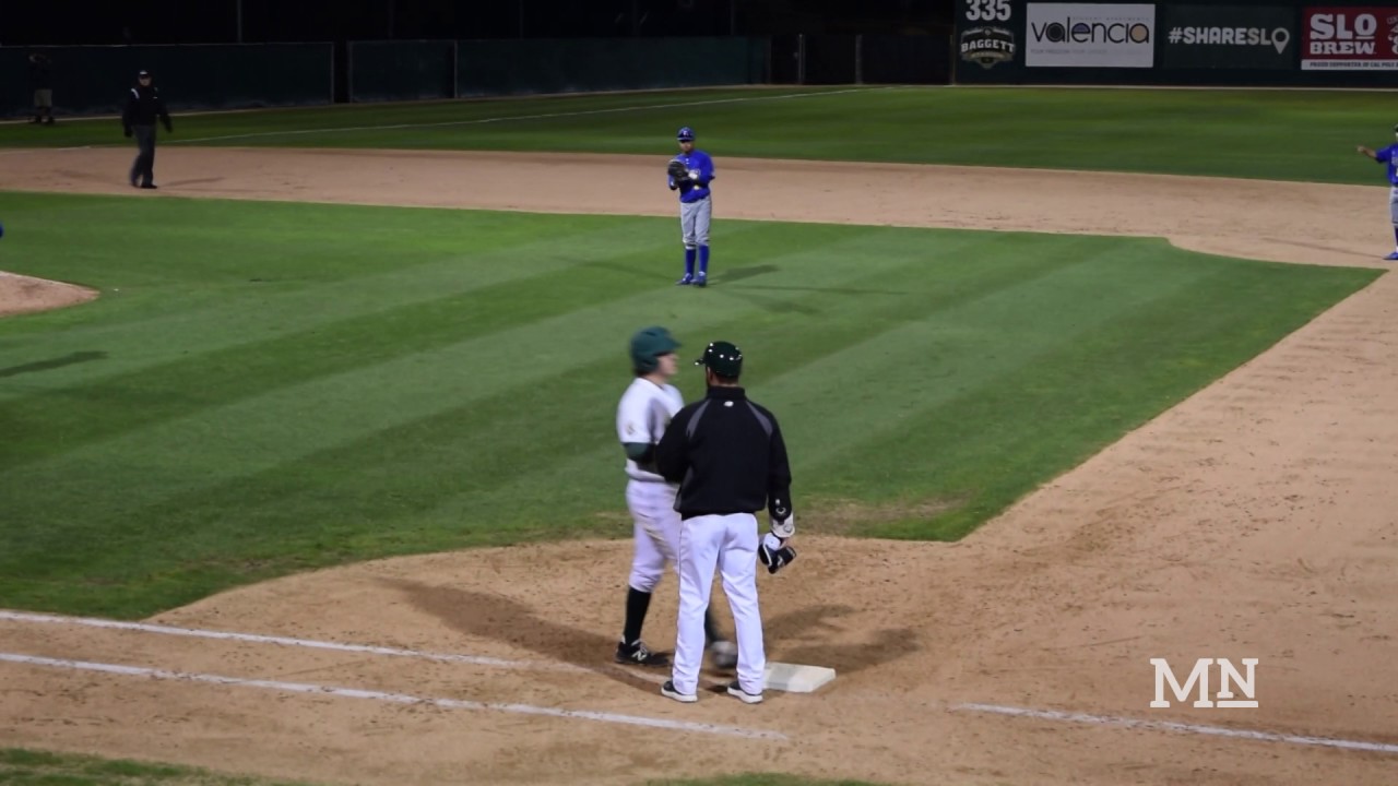 Cal Poly Baseball Wins Against CSU Bakersfield YouTube