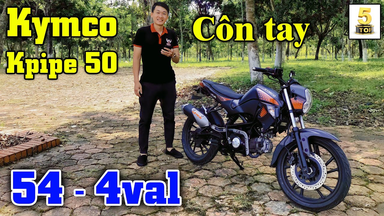 Xe Kymco Kpipe 50 màu đỏ giá tốt nhất thị trường 2019