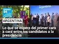 Los temas que podrían marcar el primer debate de cara a las presidenciales argentinas de 2023