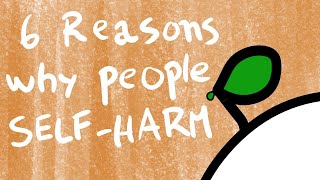 6 Reasons Why People Self Harm (understand and how you can help) Resimi