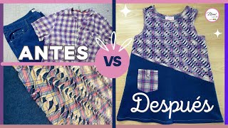 #140 😍👉APLICA ESTA TÉCNICA Y SÁCALE PROVECHO A LA ROPA EN DESUSO