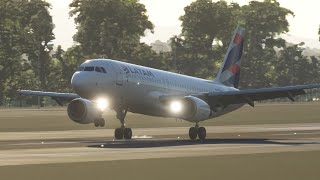 MSFS 2020 | Landing the A320-200 at Rio de Janeiro (SBGL)