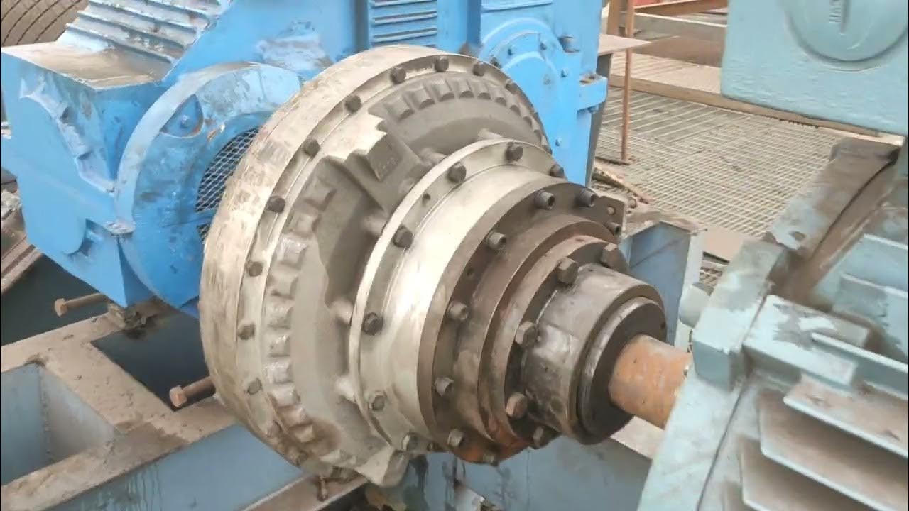 Motor to gear and fluid coupling allignment work and motor capicity