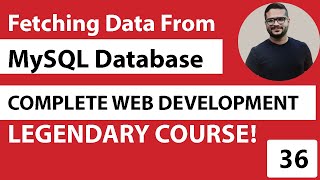 How to Fetch Data From Database in PHP Mysql  | Web Development Full Course in Urdu